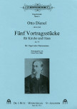 Otto Dienel, Orgelwerke, Volume 4: Five Character Pieces (manuals)