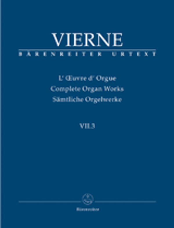 Louis Vierne, Complete Organ Works, Volume 7, Part 3