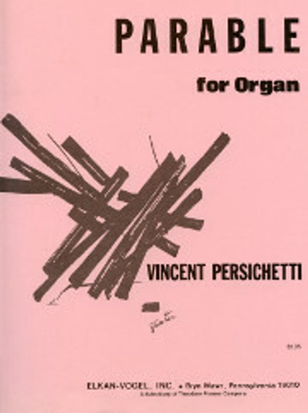 Vincent Persichetti, Parable for Organ