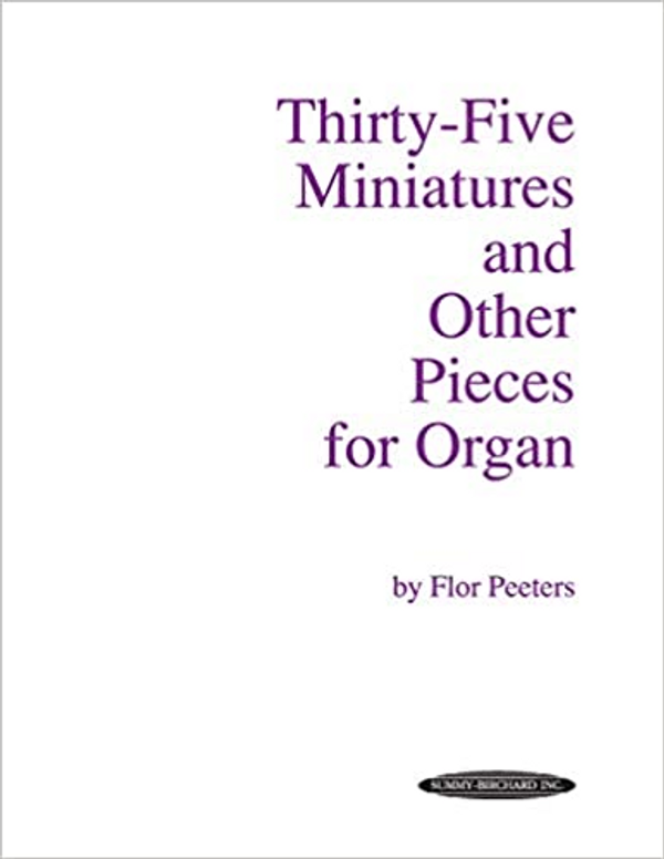 Alfred Publishing, 1975, 65 pgs, easy/med. A great resource
Includes Op. 55, 35 Miniatures
Op. 16, Monastic Peace
Op. 71, #3 - In Memoriam from Four Pieces
Op. 6 - Four Improvisations on Gregorian Melodies: Prelude, "Verbum Supernum", Chorale, "Ave Maria", Cantilene, "Iste Confessor" and Fantaisie, "Inviolata"
Two Chorale Preludes from the Little Organ Book, "O Sacred Head Now Wounded" and "Holy God, We Praise Thy Name"