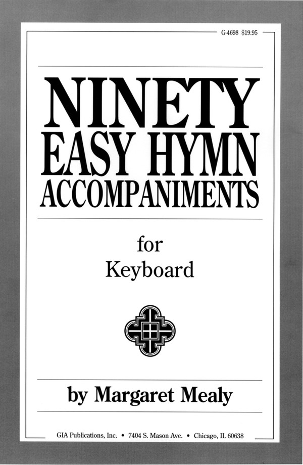 An expanded edition of her 34 Easy Hymn Accompaniments, scored to fit comfortably under the keyboard player's hands.
GIA Publications, 1982/1997; 96 pgs, spiralbound.