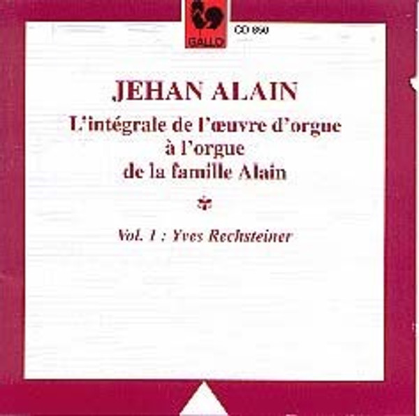 Alain Organ Works, Volume 1