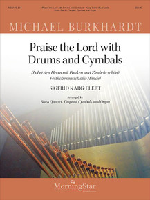 A festive arrangement of a movement from 33 Portraits, Op. 101, a collection of short pieces for harmonium (reed organ) by German composer Sigfrid Karg-Elert.  MorningStar Music, 13 pgs, includes all parts for instruments, 2023.