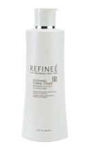 Product Details: Refinee - Soothing Floral Toner / Nước hoa hồng chiết xuất từ hoa quả thiên nhiên

Lợi ích sản phẩm:
    * Soothing Toner từ thành phần thiên nhiên, không cồn, không paraben, không dầu khoáng và các thành phần khác có hại cho da, giúp cân bằng lại pH, làm sạch tế bào chết thừa sót lại sau khi rửa mặt.
    * Tinh chất chiết xuất từ hoa hồng làm săn chắc cho làn da, giúp cân bằng độ ẩm cho da sau khi rửa mặt để da có thể hấp thụ sâu hơn dưỡng chất từ những bước dưỡng da tiếp theo của serum, cream…
    * Tinh chất chiết xuất từ hạt lựu là một nguồn giàu axit folic và chất chống oxy hóa  giúp thu nhỏ các lỗ chân lông sau khi rửa mặt, đồng thời tăng sức đàn hồi cho da.
    * Tinh chất dưa leo tạo sự dịu mát cho da.
    * Phù hợp với tất cả các loại da