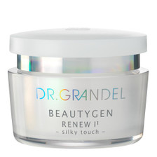 Dr Grandel BEAUTYGEN Renew I
Renew I silky touch
CÔNG DỤNG:
Dr. Grandel BEAUTYGEN Renew I nằm trong bộ sản phẩm chăm sóc da chuyên biệt giúp trẻ hóa da cấp tốc của Dr Grandel.
Với hàm lượng cao peptide cùng các dưỡng chất từ hoa hồng rừng, cocoa, và chiết xuất từ tảo biển. Dr. Grandel BEAUTYGEN Renew I không chỉ giúp đẩy lùi tiến trình lão hóa da của bạn, mà còn giúp xòa mờ những nếp nhăn hằn sâu trên mặt, và trả lại cho bạn làn da trắng mịn mượt mà. 
Chỉ từ lần sử dụng đầu tiên, hảy cảm nhận rõ sự thay đổi của da mặt bạn:
- Da được cấp ẩm tức thì và mềm hơn hẳn
- Sau khi ngủ dậy da trở nên mượt như lụa
- Da khỏe hơn hẳn
- Độ đàn hồi của da được cải thiện rõ
- Da trắng sáng hơn
- Trông da và gương mặt bừng lên sức sống
- Các nếp nhăn nhỏ biến mất
- Các nếp nhăn, rãnh nhăn sâu mờ hẳn đi sau 3 tuần.
- Tăng sinh collagen hạ bì
- Kích thích da tự sản sinh elastin hạ bì
- Da săn chắc hơn
- Các tổn thương da mau lành hơn
- Tốc độ lão hóa da chậm hẳn từ tuần thứ 2
- Da ít bị kích ứng trước các tác động từ môi trường hơn
- Da đỡ hư tổn hơn khi thức khuya hay lao lực quá sức
- Kết hợp đa peptide trong sản phẩm giúp cải thiện rõ hiệu năng của tế bào da.
- Giảm hẳn thâm nám da.
- Da không bị cảm giác nặng nề, khó chịu như xưa, mà tươi mới hơn hẳn.
- Da đều màu và trắng sáng dần lên.
PHÙ HỢP VỚI MỌI LOẠI DA.
