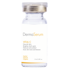 DERMA SERUM Vital C Serum
SẢN PHẨM ORGANIC DÙNG KHI PHI KIM, LĂN KIM VÀ SAU PEEL
CÔNG DỤNG:
Serum Vit C luôn là một trong những món mà KHÔNG BAO GIỜ CÓ THỂ THIẾU để có được một là da đẹp không tì vết. Chính thế mà Emma Skincare luôn rất chú tâm vào tìm ra thật nhiều loại Vit C hữu ích và an toàn nhất cho các nàng, để bổ sung vào hành trang sắc đẹp của mình.
DERMA SERUM Vital C Serum giúp:
- Làm trắng và khỏe da cấp tốc
- Trẻ hóa da
- Khôi phục mạng lưới collagen và elstin hạ bì bị đứt gãy
- Làm săn chắc da
- Nuôi dưỡng da mềm mịn
- Da trắng hồng, căng mướt hơn sau mỗi lần sử dụng
- Thu nhỏ và se khít chỗ chân lông.
- Cực giàu dưỡng chất từ hoa của quả tự nhiên giúp nuôi dưỡng da khỏe mạnh.
- Giàu hoạt chất chống lại các chất oxy hóa tự do. Bảo vệ da từ trong tế bào.
- Phục hồi da bị lão hóa
- Phục hồi da bị thương tổn do ánh nắng/ cháy nắng.
- Làm mờ thâm
- Làm mờ nám, tàn nhang, đồi mồi, đốm nâu trên da.
- Làm đều màu da
- Cải thiện kết cấu da
DERMA SERUM Vital C Serum:
- Chiết xuất vitamin hữu cơ từ thực vật, an toàn cho da.
- Công nghệ sinh học tế bào giúp DERMA SERUM Vital C Serum thấm sâu hơn vào từng tế bào da, phát huy tối đa hiệu quả.
- Vitamin B3 giúp làm trắng và trẻ hóa da.
- Không chứa phẩm màu
- Không hương liệu hóa học.
- Không parabens
- Không gluten
- Không sulfates
- AN TOÀN CHO CẢ LÀN DA NHẠY CẢM NHẤT.
