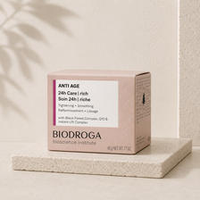 Biodroga – Anti Age 24H Care Rich - Kem nâng cơ  chống lão hóa dành cho da khô 40+