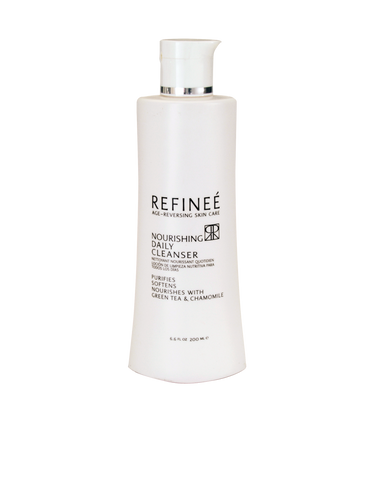  Refinee Nourishing Daily Cleanser / Sữa rửa mặt làm sạch, mềm, nuôi dưỡng làn da
Refinee Nourishing Daily Cleanser với nguyên liệu từ hoa lá thiên nhiên hoàn toàn không chứa các chất hại da. Với các tinh chất thuần túy thiên nhiên .

