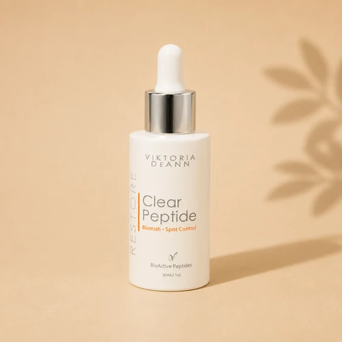 Viktoria De’Ann - Clear Peptide - Giải pháp kiểm soát mụn theo cơ chế sinh học – không phá vỡ hệ vi sinh da