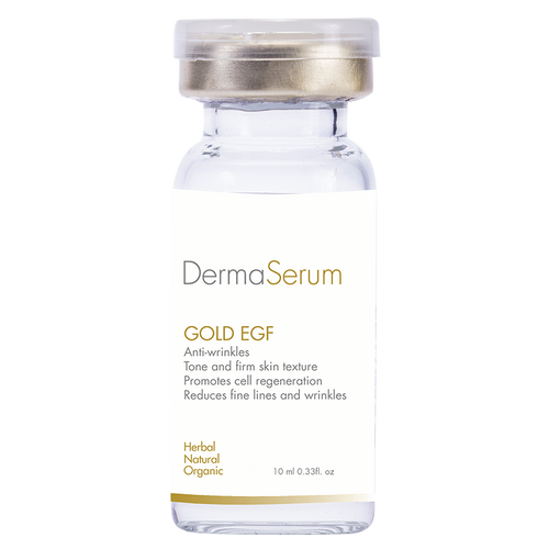 DERMA Gold EGF Anti-Wrinkle SERUM
SẢN PHẨM DÙNG ĐƯỢC CHO DA PHI KIM/ PEEL DA/ NHẠY CẢM/ THIẾU DƯỠNG CHẤT.
CÔNG DỤNG:
- TRẺ HÓA DA TỨC THÌ
- Các vết nhăn mờ đi nhanh chóng.
- Da được cung cấp lượng dưỡng chất dồi dào.
- Giảm tình trạng thâm nám, xỉn màu da.
- Da căng bừng sức sống.
- GOLD EPIDERMAL GROWTH FACTOR PEPTIDE được chiết xuất trực tiếp từ tế bào gốc thực vật. An toàn cho mọi loại da.
- Nồng độ cao peptide GOLD EGF (EPIDERMAL GROWTH FACTORĐ tác động thẳng vào vùng da cần điều trị, tác dụng nhanh chóng trong việc trẻ hóa tế bào da.
- Cải thiện rõ chất lượng da.
- Da săn chắc hơn.
- Độ đàn hồi da cải thiện đáng kể.
- Cung cấp hàm lượng cao vitamin nuôi dưỡng da.
- Giữ ẩm da.
- Dưỡng da trắng hồng mềm mịn.
- Tăng sinh collagen và elastin hạ bì.
- Tăng tốc độ thay mới của tế bào da.
- Làm đều màu da.