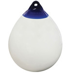 Ocean 52 x 68cm R4 Round Buoy Fender White/Blue