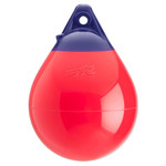  Polyform 21 x 28cm A0 Round Buoy Fender Bundle Red (2 Pack) 