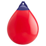  Polyform 110 x 142cm A7 Round Buoy Fender Bundle Red (2 Pack) 