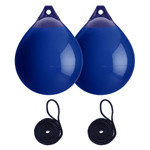  Polyform 46 x 58cm A3 Round Buoy Fender Bundle Blue (2 Pack) 
