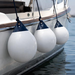 Harrington Marine Harrington 48 x 61cm Round Fender White/Navy 