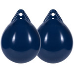 Harrington 36 x 47cm Round Buoy Fender Bundle Navy (2 Pack)