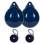Harrington Marine Harrington 48 x 61cm Round Buoy Fender Bundle Navy (2 Pack) 