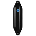 Anchor Marine 23 x 75cm Standard Cylindrical Fender Black