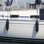  Dan Fender 9 x 36cm 312 Light Cylindrical Fender Navy 