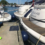  Dan Fender 32 x 48cm B40 Heavy Duty Ball Fender Navy 