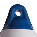  Majoni 65 x 88cm Size 65 Round Buoy Fender White/Blue 