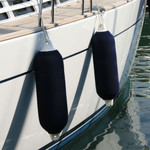 Fendequip Size 4 Majoni Cylindrical Fender Sock Navy Blue (2 Pack)