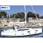  Ocean 22 x 76cm H6 Heavy Duty Cylindrical Fender White/Blue 