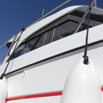  Ocean 14 x 50cm U2 Utility Cylindrical Fender White 