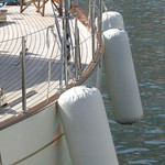  Ocean 20 x 50cm Easystore Plus Inflatable Mega Yacht Fender Grey 