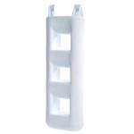  Majoni 25 x 75cm 3 Step Fender Ladder White 
