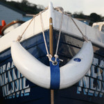 Anchor Marine 38 x 13 x 56cm Bow Fender White