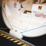 Anchor Marine 19 x 54 x 24cm Stern Fender White