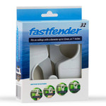  Fastfender Size 32 Fender Hook Grey (Pair) 