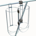 Nawa 30.5 x 58cm Stainless Steel Cylindrical Fender Basket
