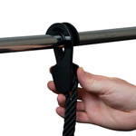  Fastfender Size 25 Fender Hook Black (Pair) 