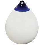  Ocean 52 x 68cm R4 Round Buoy Fender White/Blue 