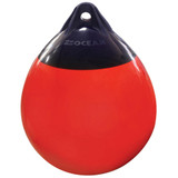  Ocean 22 x 30cm R0 Round Buoy Fender Red/Blue 