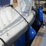  Anchor Marine  31 x 91cm Standard Cylindrical Fender Royal Blue 