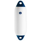  Anchor Marine 13 x 45cm Standard Cylindrical Fender White/Blue 