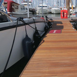  Anchor Marine 27 x 85cm Standard Cylindrical Fender Black 