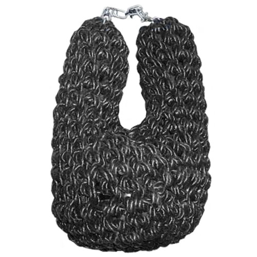 V-Shape Rope Bow Fender Black 40 x 30cm
