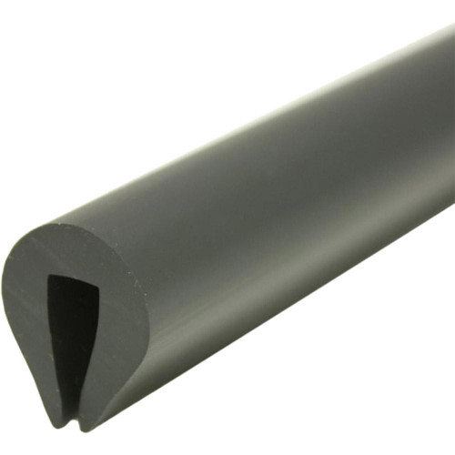  Wilks PVC 40 Fender U Section 6mm x 9m Black 