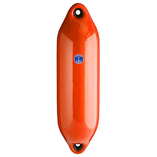  Anchor Marine  8 x 27cm Standard Cylindrical Fender Signal Orange 
