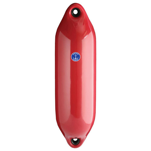  Anchor Marine 8 x 27cm Standard Cylindrical Fender Signal Red 