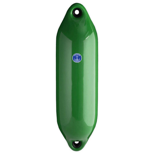  Anchor Marine 11 x 40cm Standard Cylindrical Fender Royal Green 