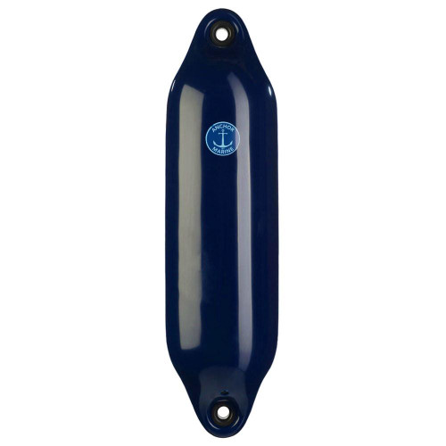 Anchor Marine 20 x 80cm Standard Cylindrical Fender Navy Blue 