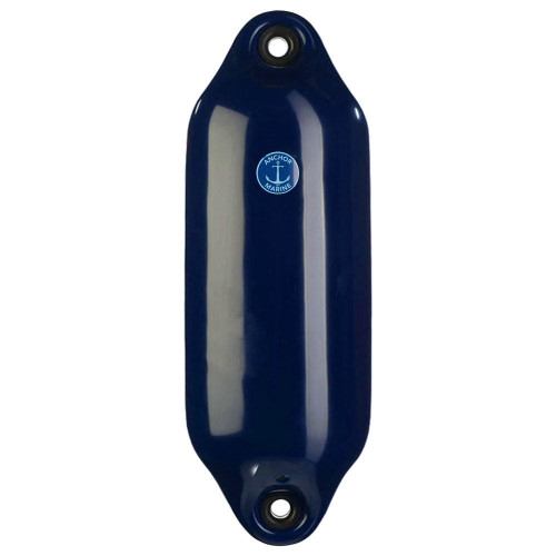  Anchor Marine 27 x 85cm Standard Cylindrical Fender Navy Blue 