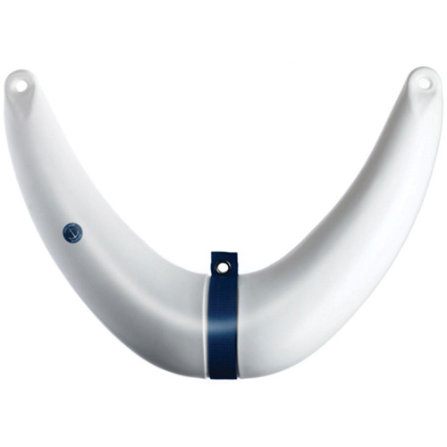 Anchor Marine 38 x 13 x 56cm Bow Fender White