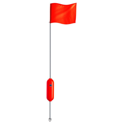  Anchor Marine 104cm Marine Pot Marker Flag Marker Signal Orange 