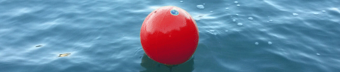 Red Marker Buoys